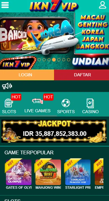 IKN7VIP: Slot RTP Rekomendasi Akses Login Khusus Saat Ini